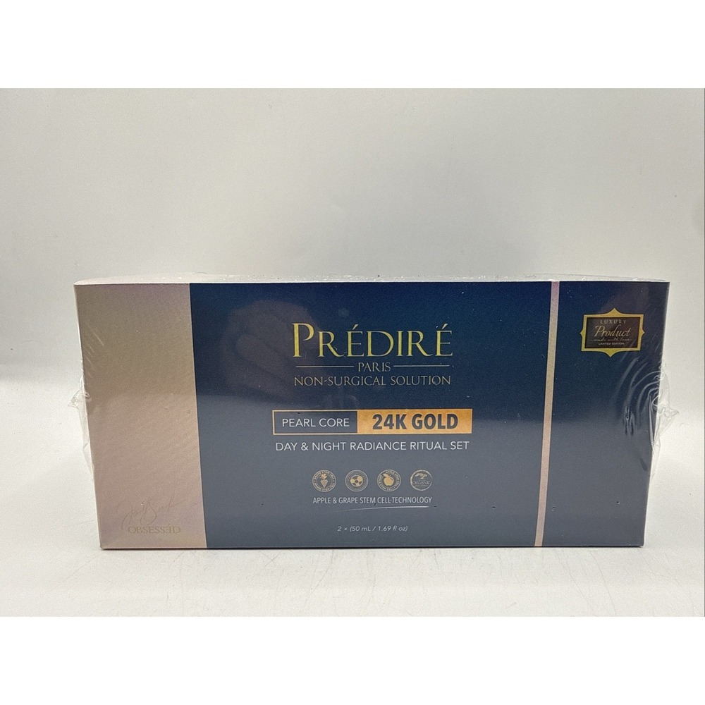 Predire Paris 24K Gold Day & Night Radiance Ritual Set  New & Sealed